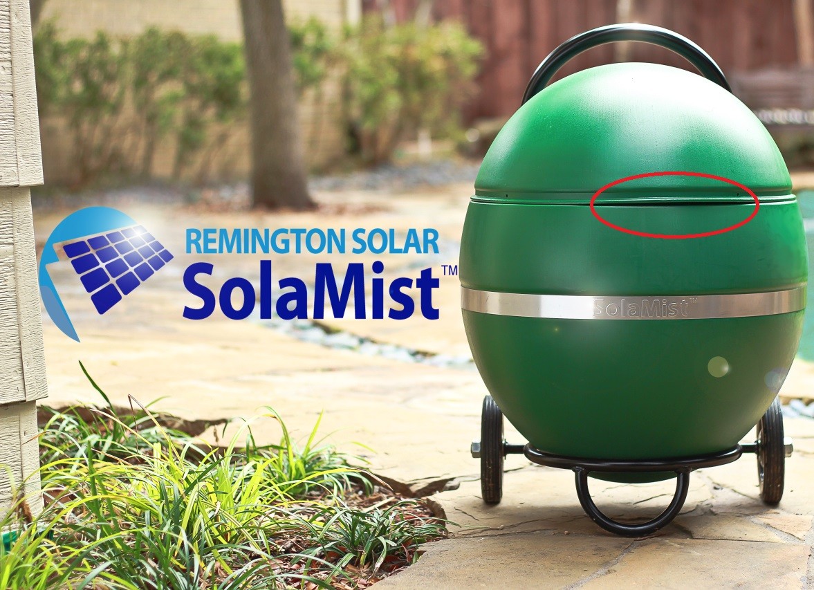 SolaMist Mosquito and Insect Misting System Remington Solar