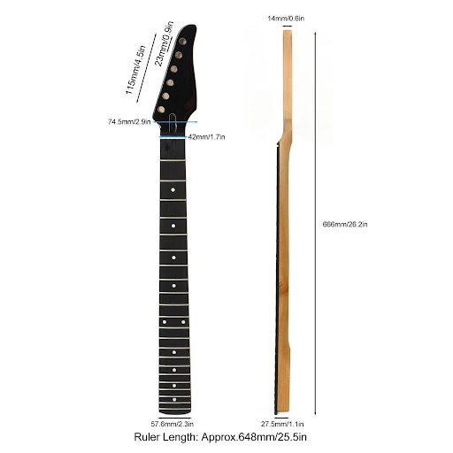 Standard Guitar Neck Width For Sale (2024 Update) Remix Mag
