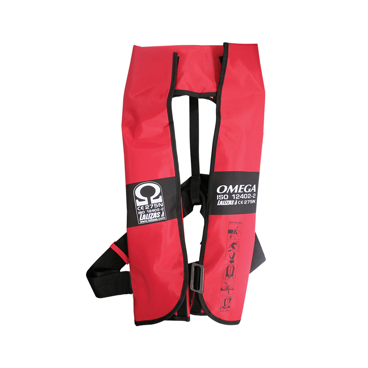 Omega Inflatable Lifejacket 290N, ISO 124022 Remix Technologies Sdn