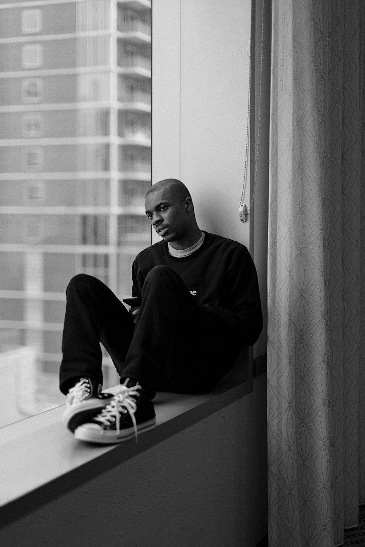 Vince Staples Black And White Poster Canvas Wall Art Print Remizozo