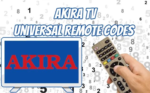 Universal Remote Codes For Akira TV & Programming [2024]
