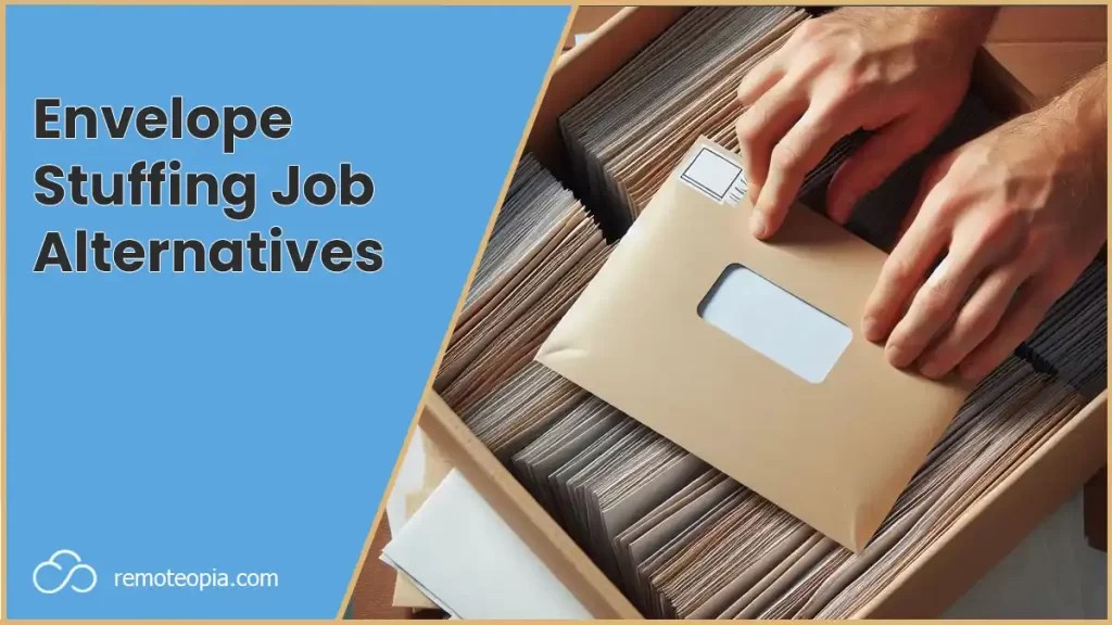Explore Alternatives to Envelope Stuffing Jobs for Better Remoteopia