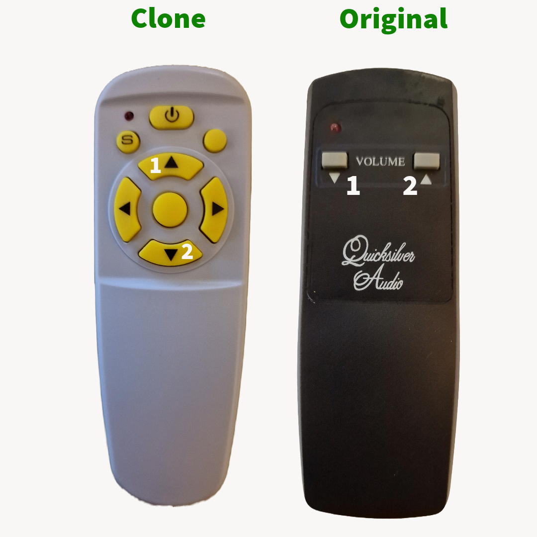 Quicksilver Audio Replacement Clone Remote Control Remote Shop