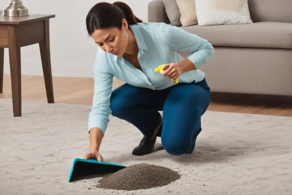 Efficient Cat Litter Removal From Carpets