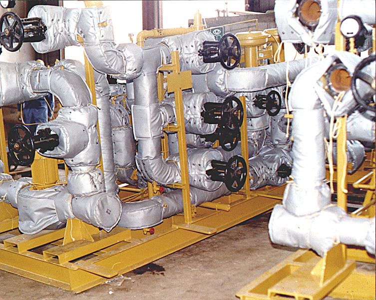 Removable Insulation Blankets, Industrial Applications Firwin