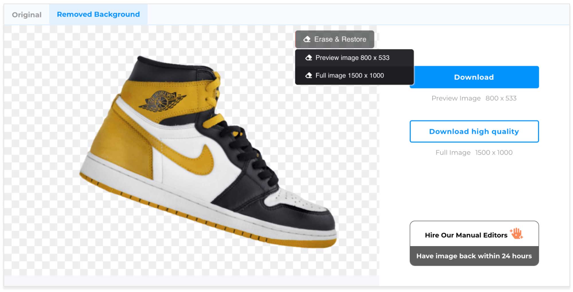How To Remove Background Using Background Eraser Tool