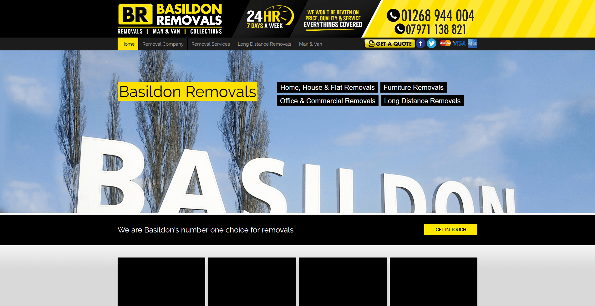 Removals Man & Van Collections Basildon Removals