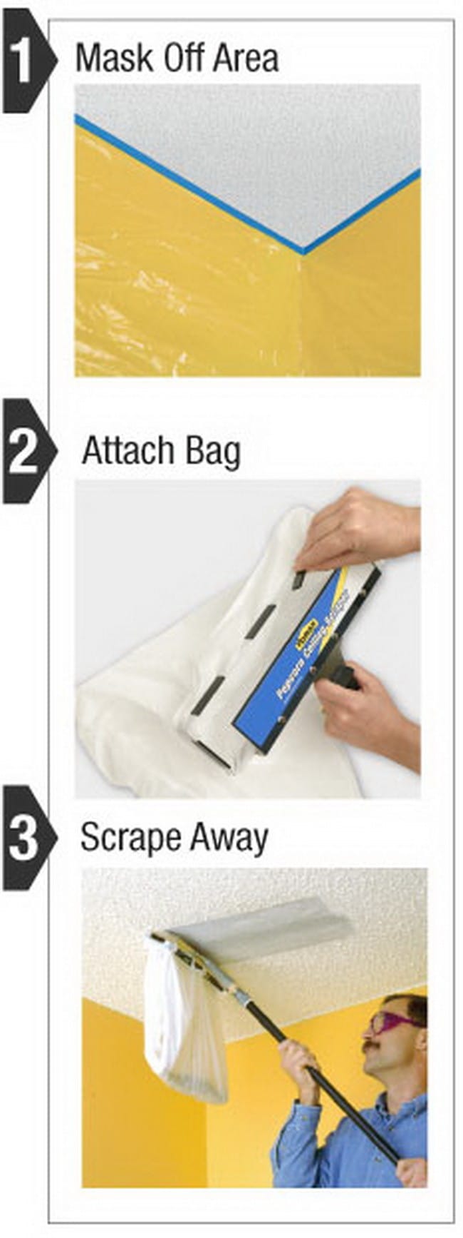 How To Remove Popcorn Texture From Ceiling