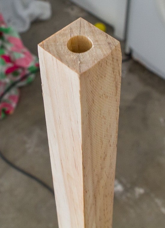 How To Make A DIY Clothing Ladder Rack Step By Step