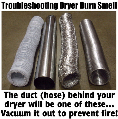 How To Fix Burning Smell From Clothes Dryer?