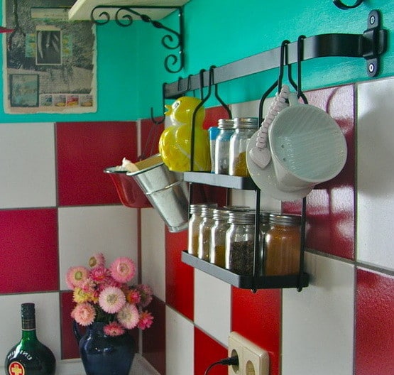 Kitchen Railing Storage Ideas Kitchen Organization