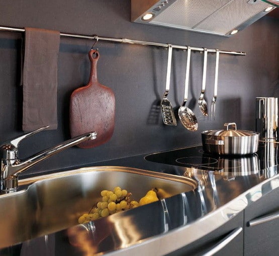 Kitchen Railing Storage Ideas Kitchen Organization