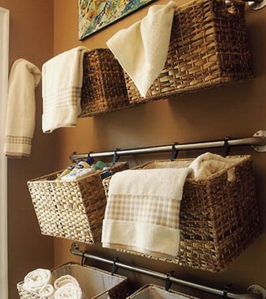 Kitchen Railing Storage Ideas Kitchen Organization