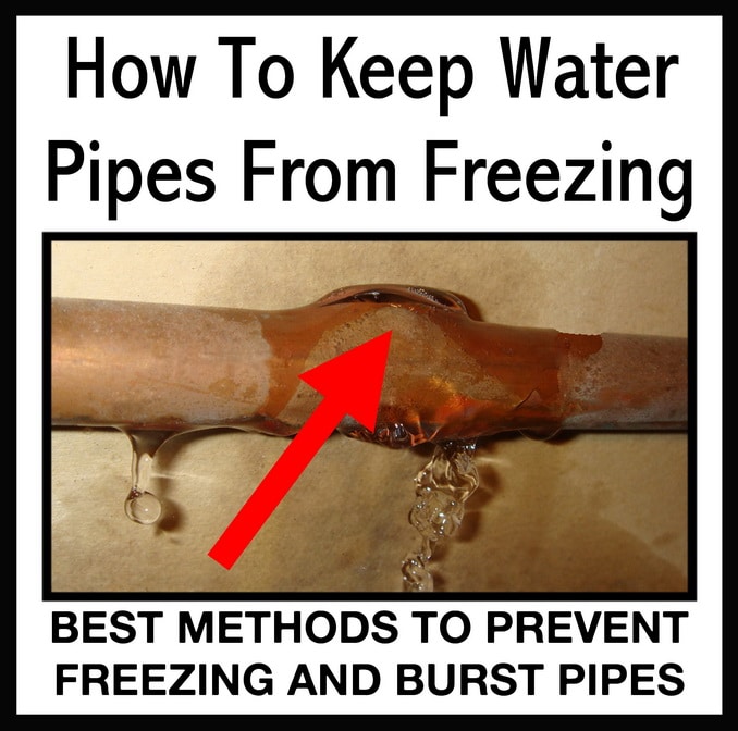 Simple Ways To Keep Water Pipes From Freezing