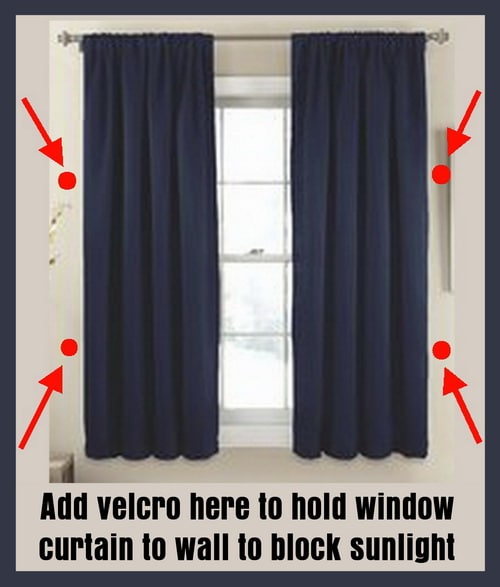 Curtains To Keep Out Light Bedroom Window Treatments To Block The