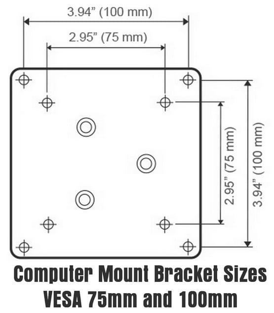 What Type Of Screws Do I Need To Attach A Second Computer Monitor?