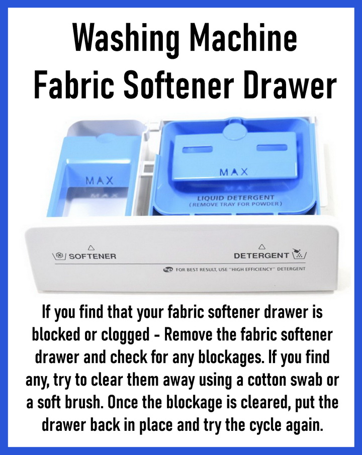 Why Isn't My Washing Machine Using Fabric Softener?