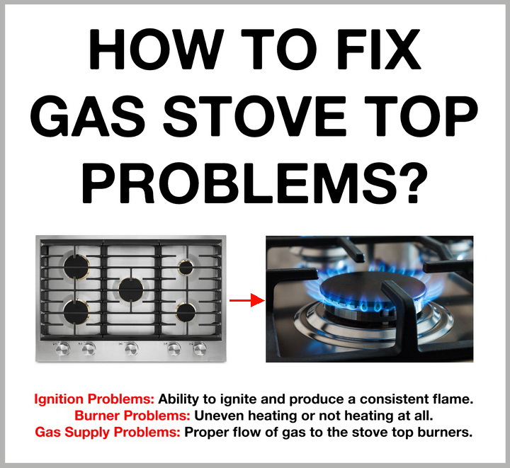 How To Fix Gas Stove Top Problems