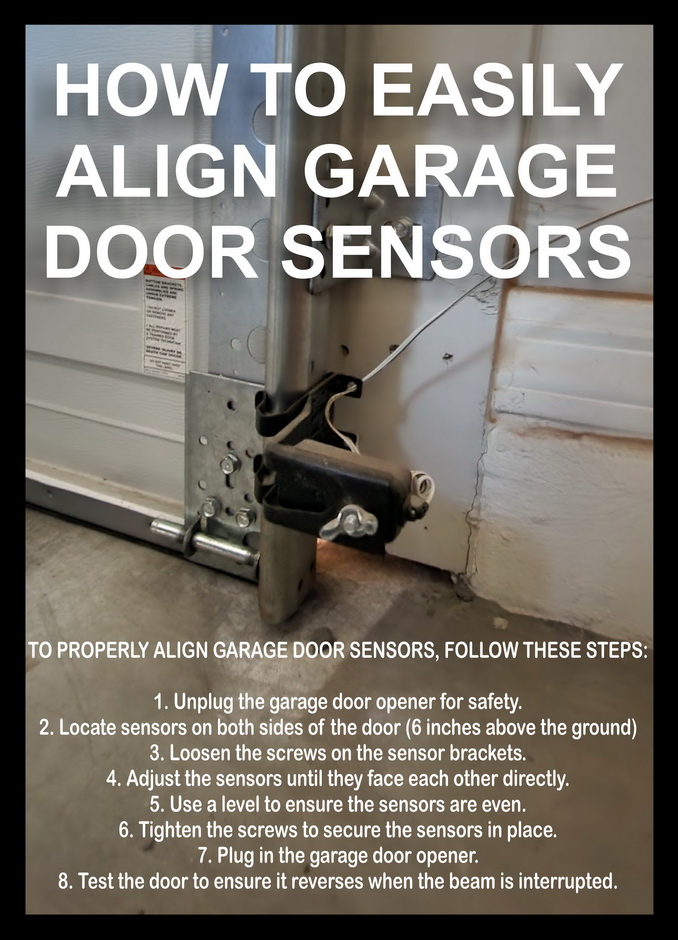 How to Easily Align Garage Door Sensors and Ensure Safety