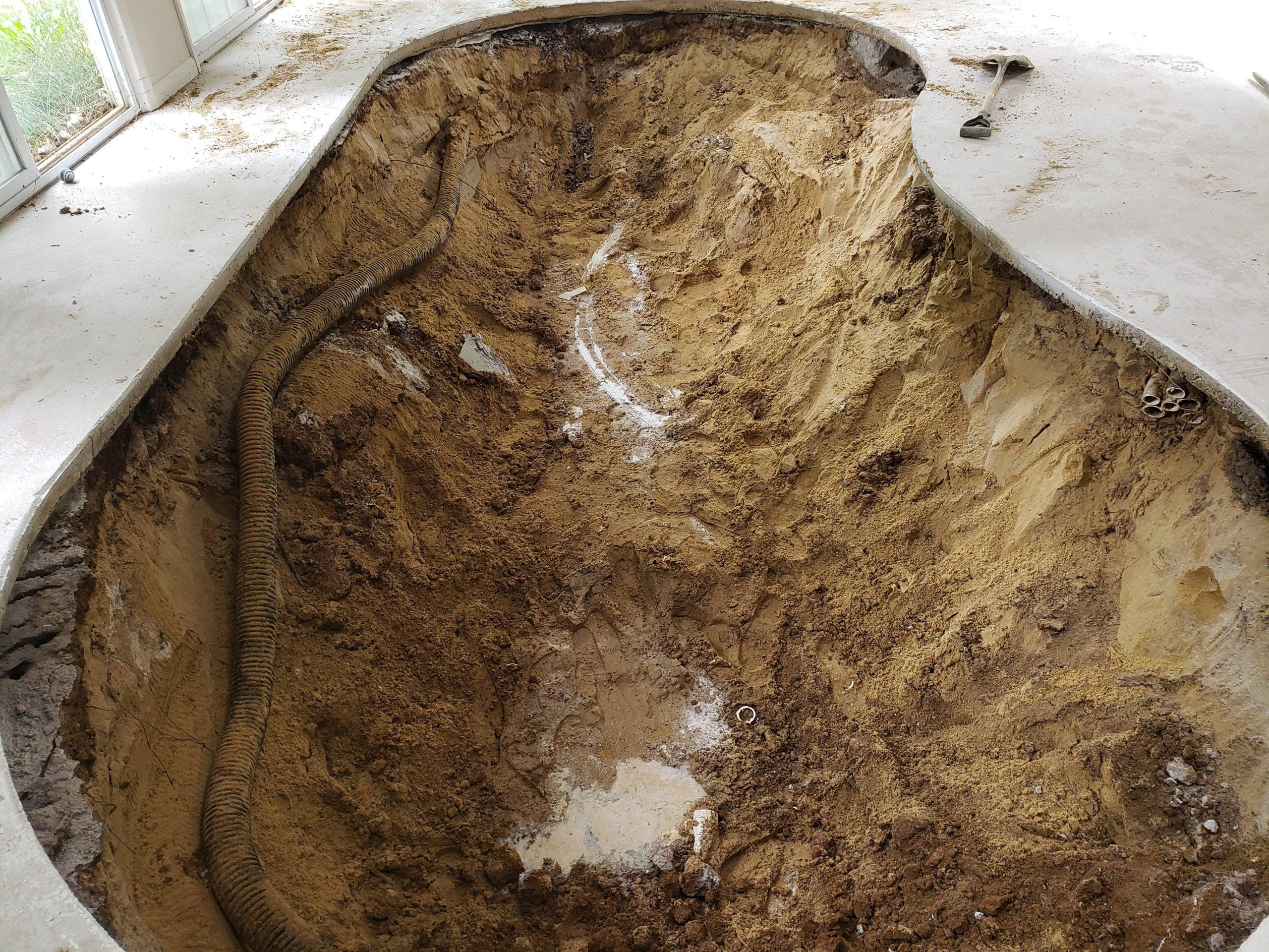 Indoor Fiberglass Pool Remove a Pool