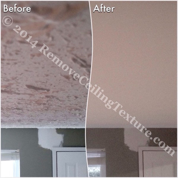 Removing Popcorn Ceilings