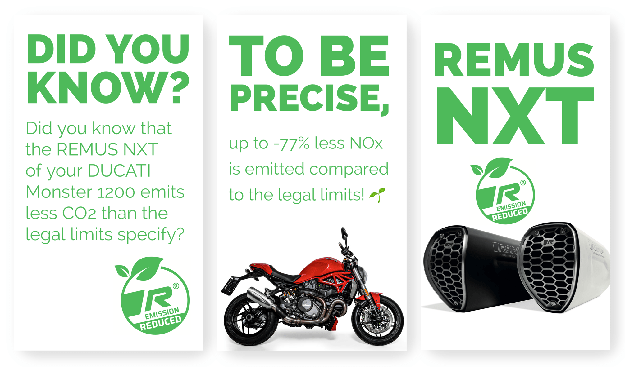 ECOFRIENDLY SPORT EXHAUSTS