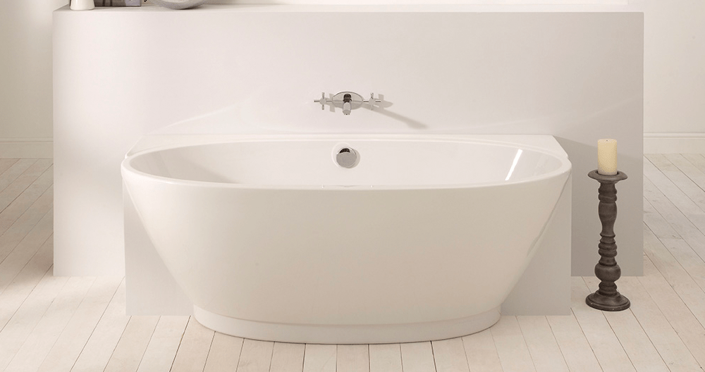 Renaissance Baths Solus Back to Wall 1700 x 800mm Freestanding Bath
