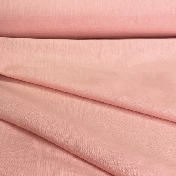 Rococo Pink Cotton/Linen (4 yards) Renaissance Fabrics