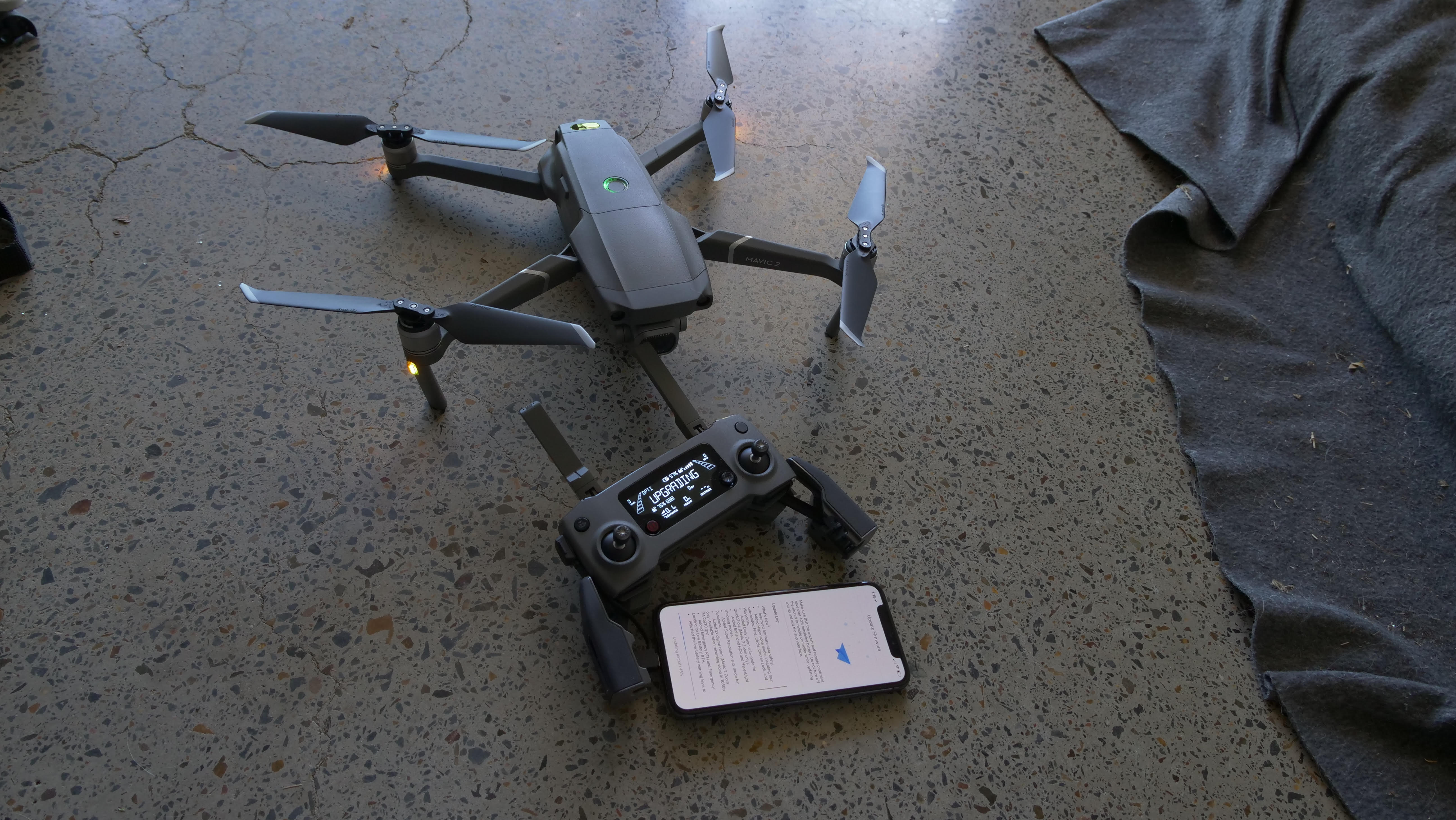 Drone tracking test, and considering the publishing process Chad Renando