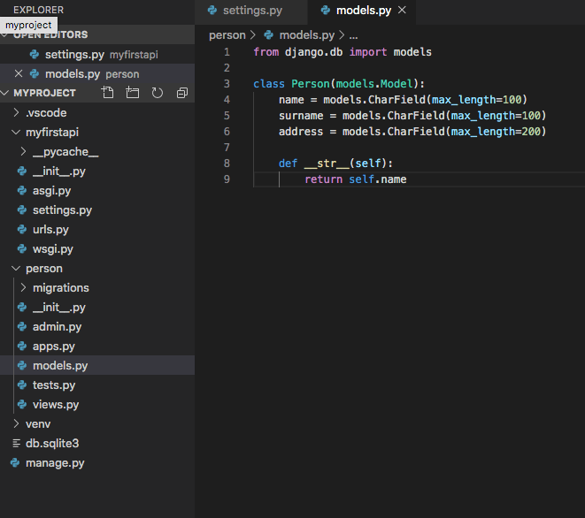 Django REST Framework API in a few minutes in Python