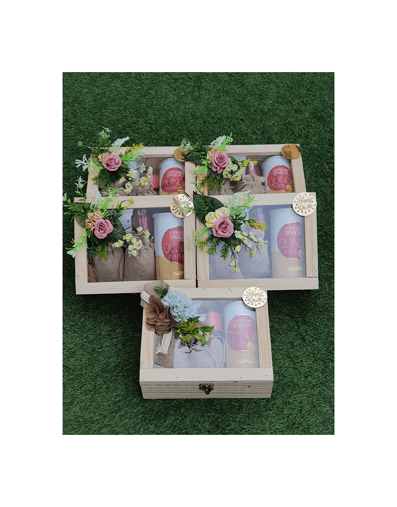 Wooden Box Hamper