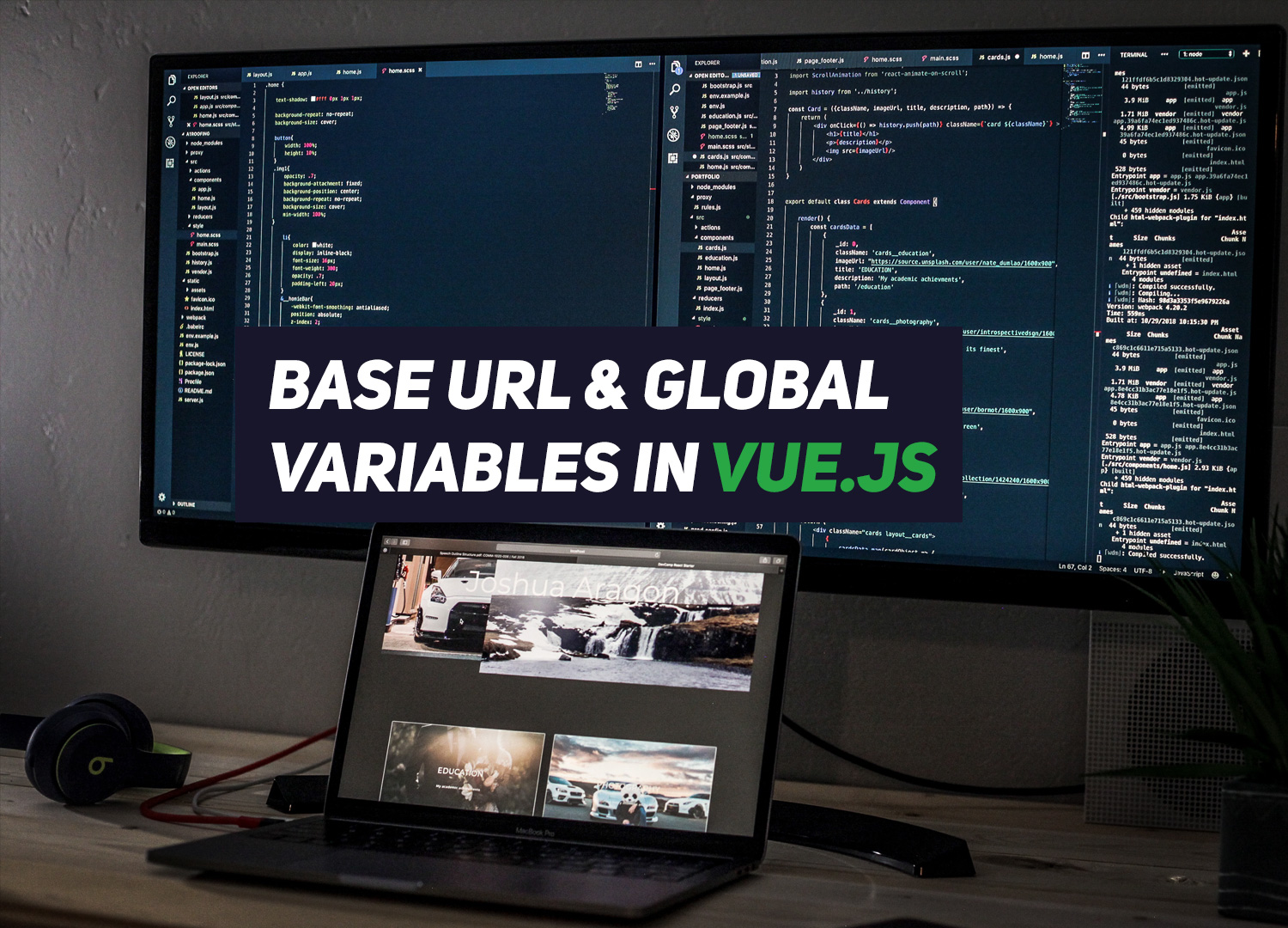 How to set base URL and global variables in Vue.js Renat Galyamov