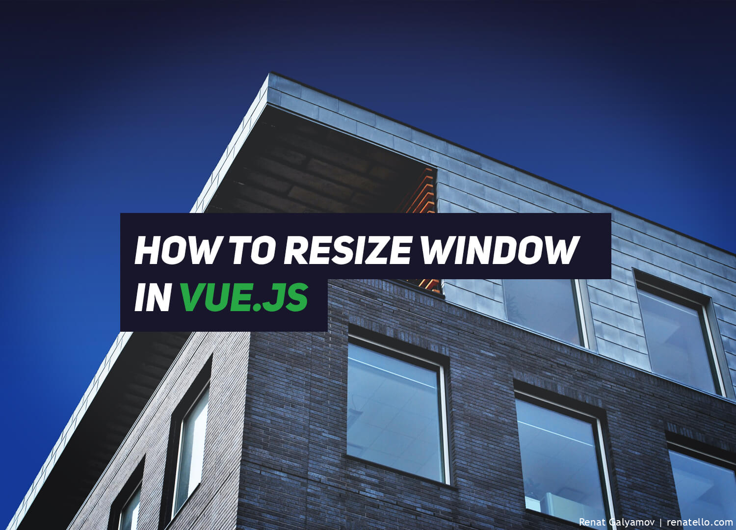 How to trigger window resize using Vue.js/JavaScript/jQuery