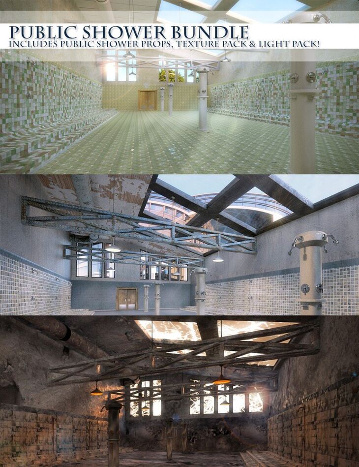 Public Shower Bundle Pack RenderState