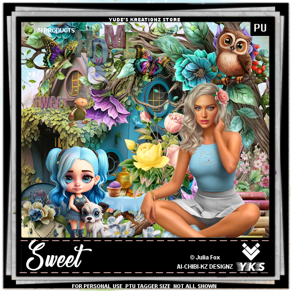 Sweet [yude's Kreationz] 2.00 RAW, Render Art World