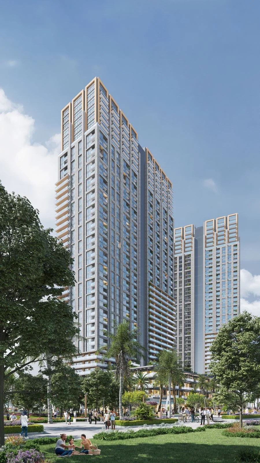 Emaar Park Edge Architectural Rendering 3D Building Rendering