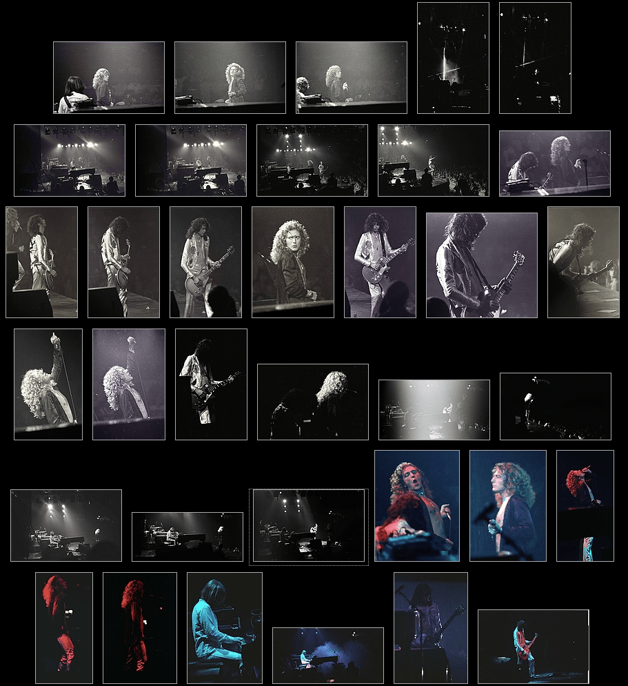 Thumbnails of Led Zeppelin at Madison Square Garden June 11, 1977