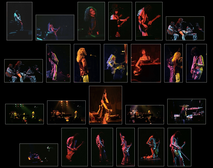 Thumbnails of Led Zeppelin at Madison Square Garden June 11, 1977