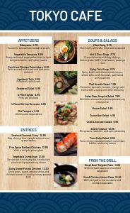 Japanese Dinner Menu Design Template by MustHaveMenus