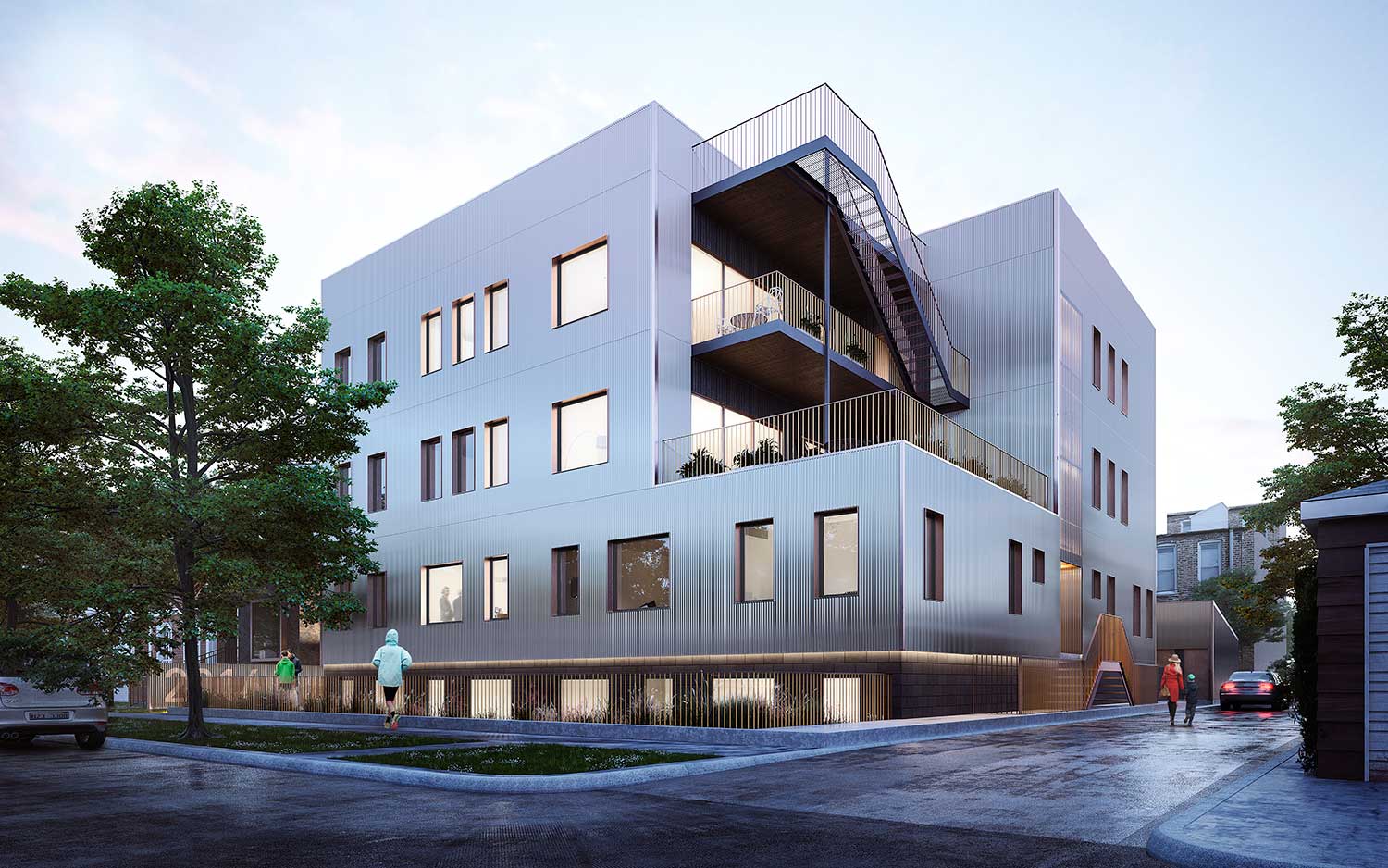 Architectural Rendering Architectural visualisation building in Chicago