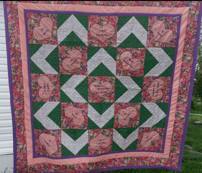 Wedding Gift Quilt…. Renee's Quilting Addiction