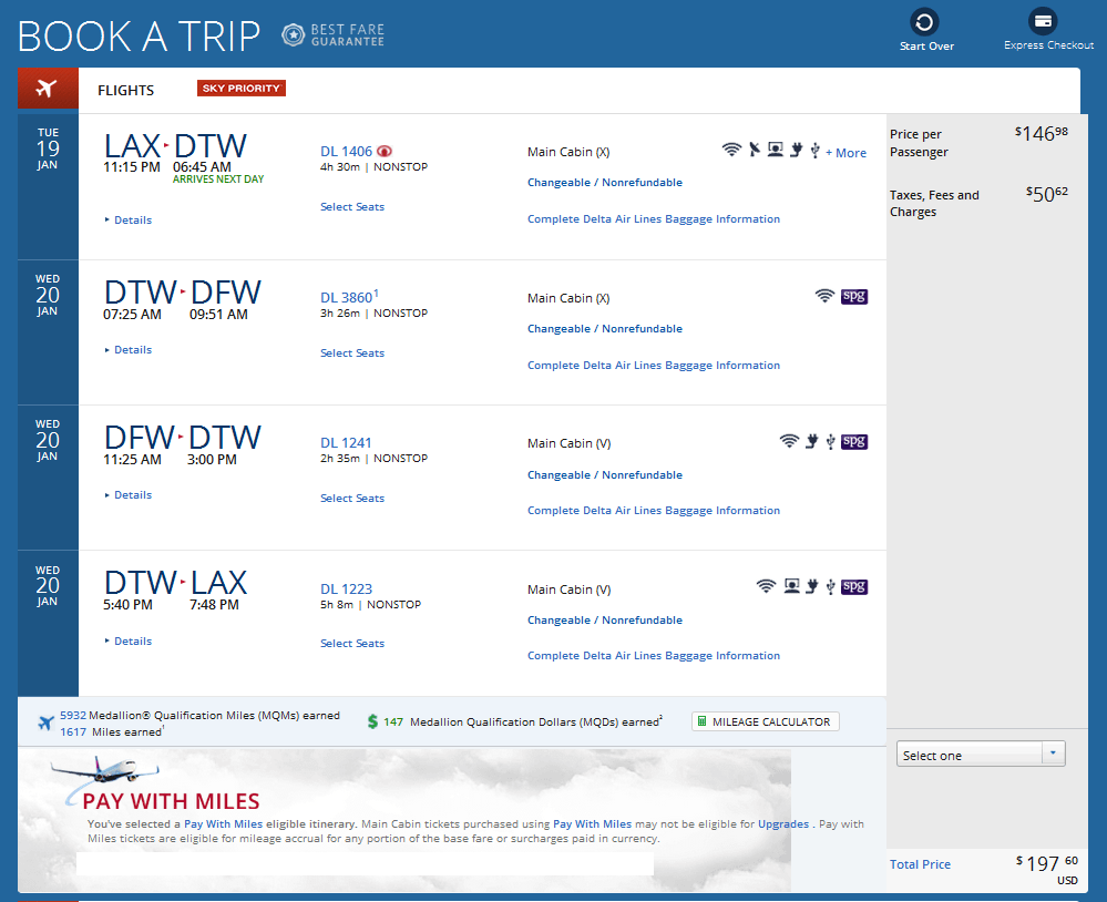 Airfare From Lax To Dtw For Christmas 2023 lax to dfw via dtw Renés Points