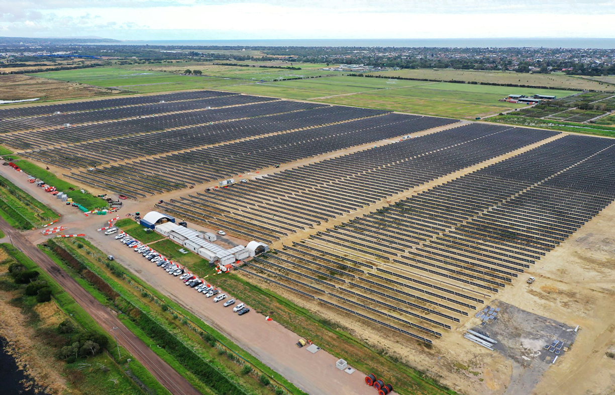 Big solar at Melbourne Water Renew