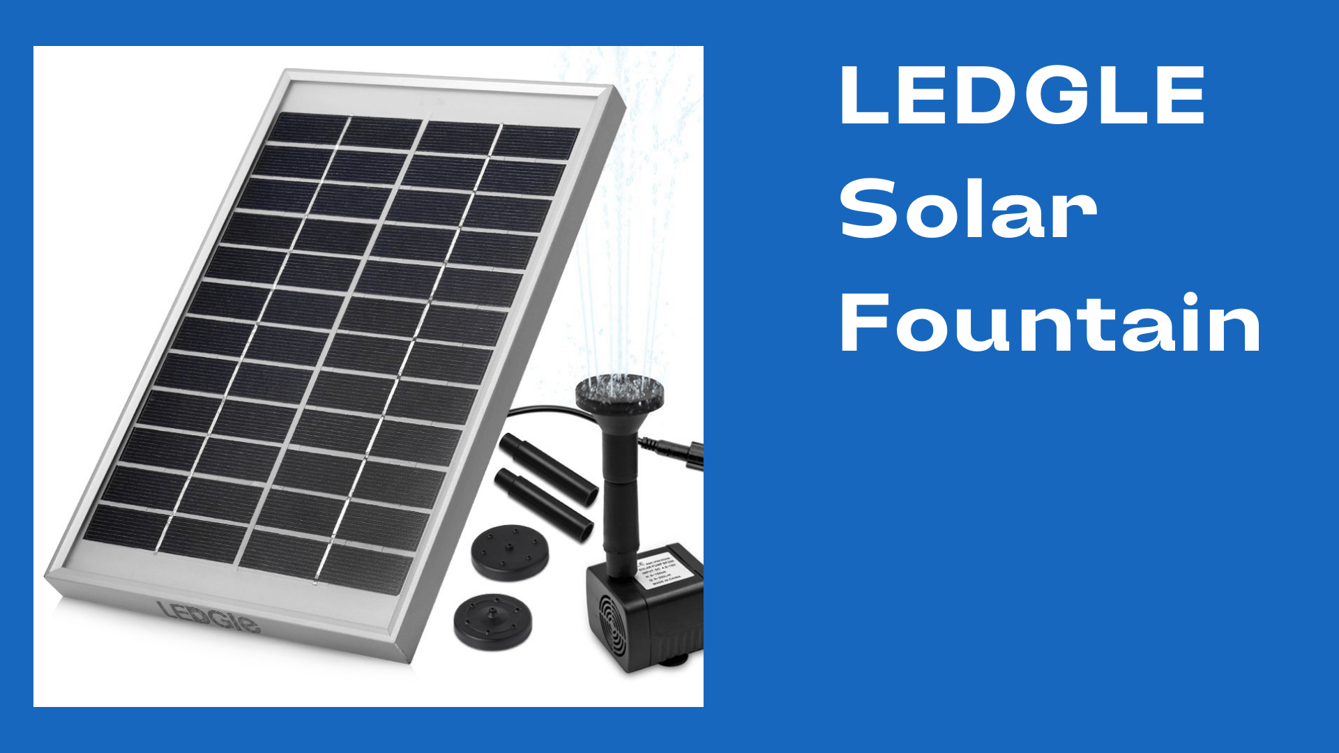 Best Solar Water Fountain Renewable Systems