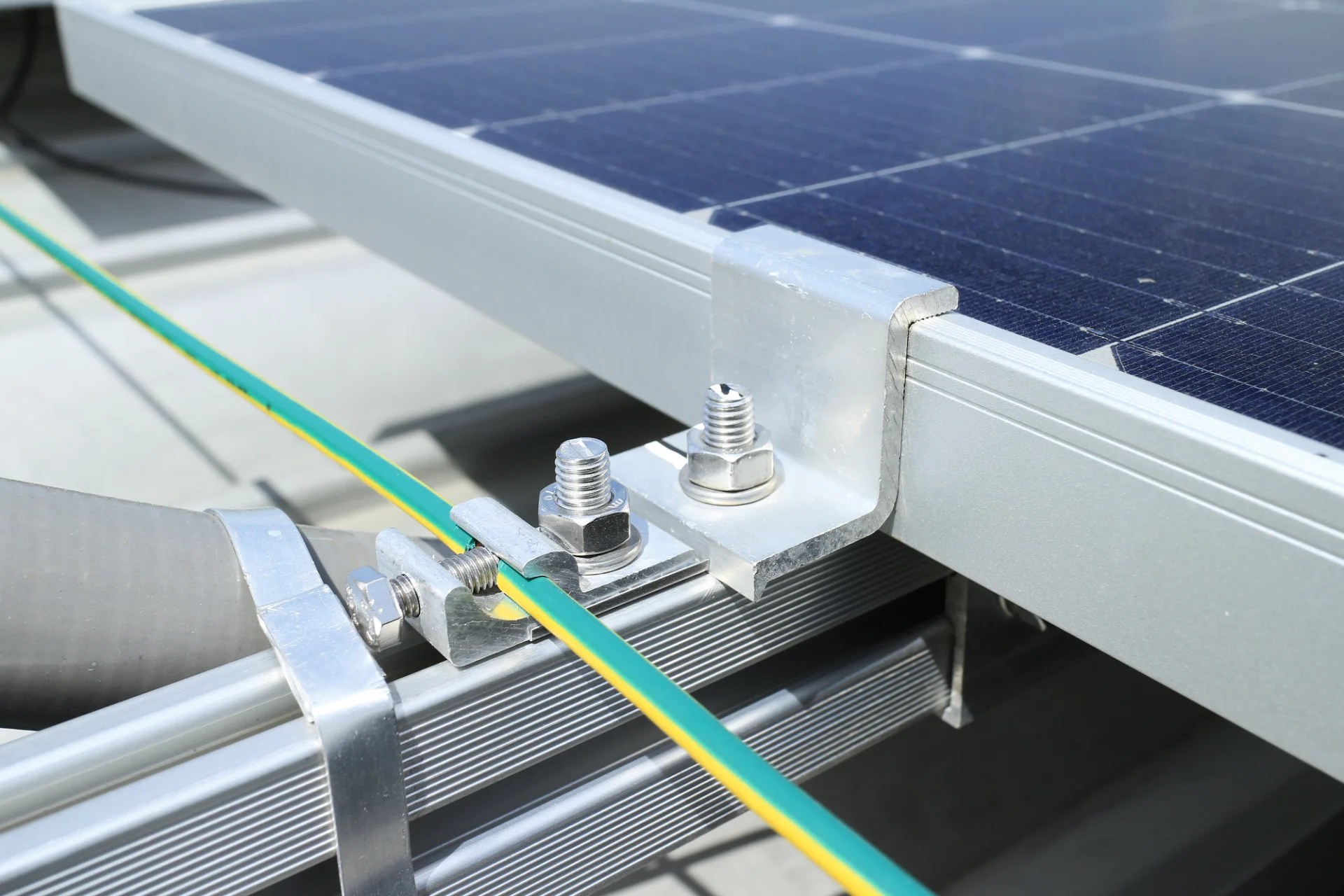 Solar Panel System Is Properly Grounded RenewGenius