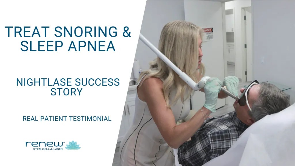 Celebrities with Sleep Apnea Renew Stem Cell and Laser