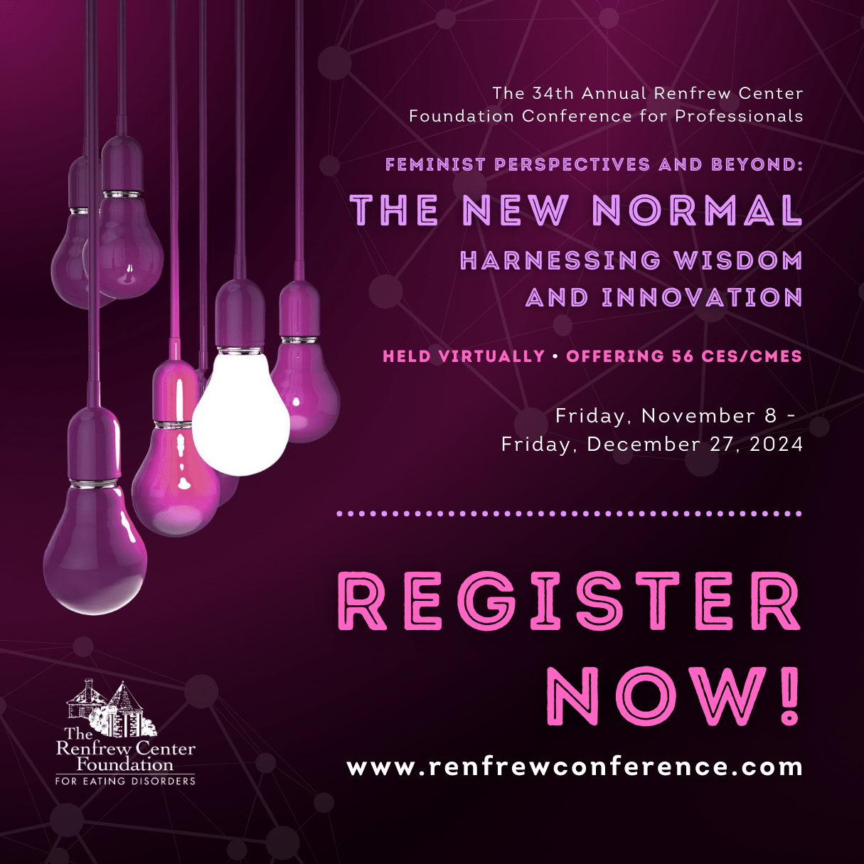 The Renfrew Center Foundation's 2024 Conference for Professionals The