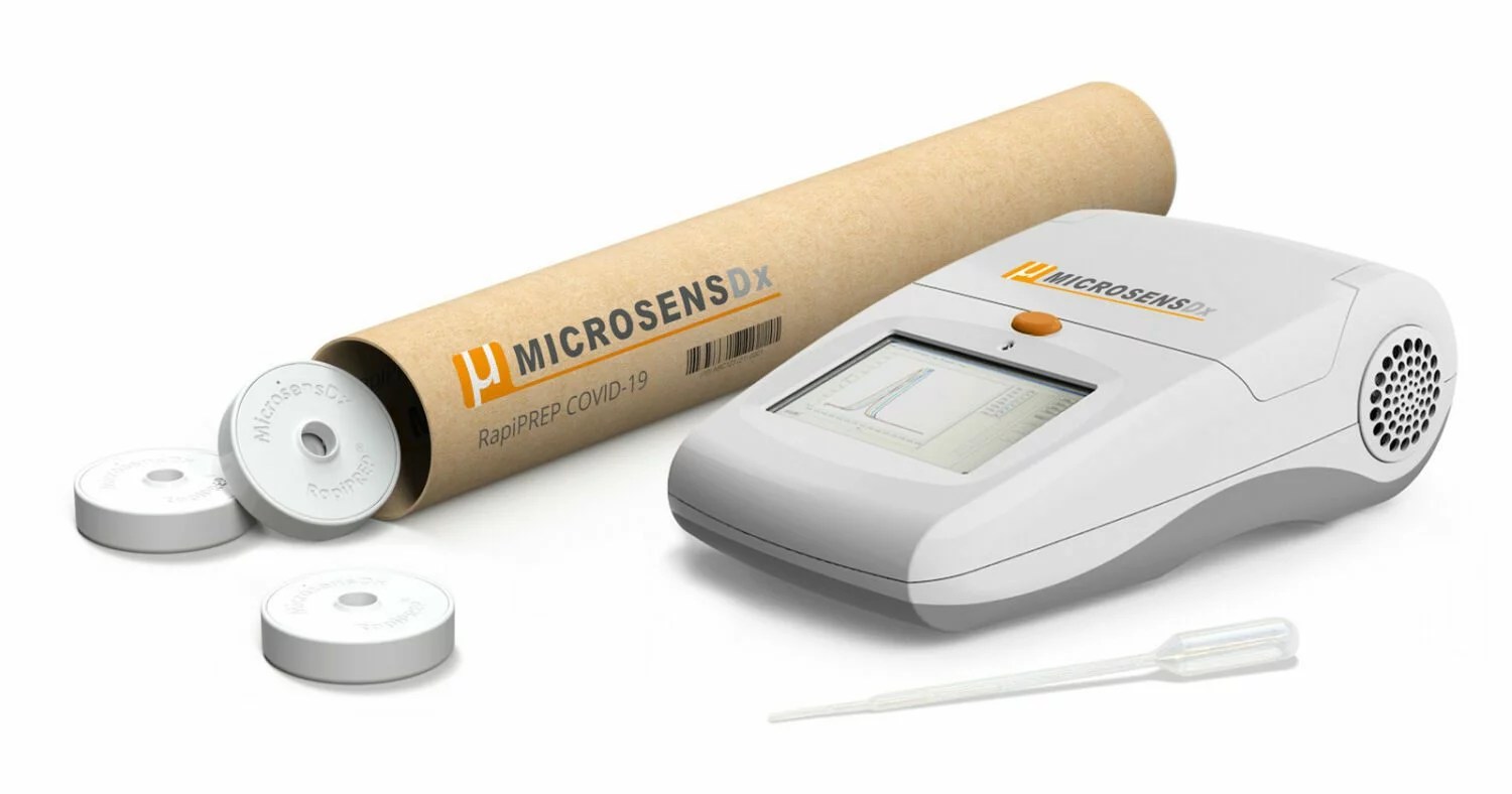 Coronavirus COVID19 RapiPrep® test cartridge Renfrew Group