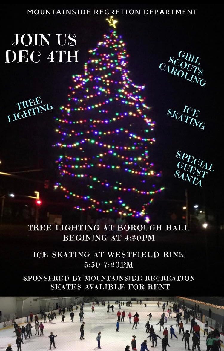 Renna Media Mountainside Borough 2021 Tree Lighting