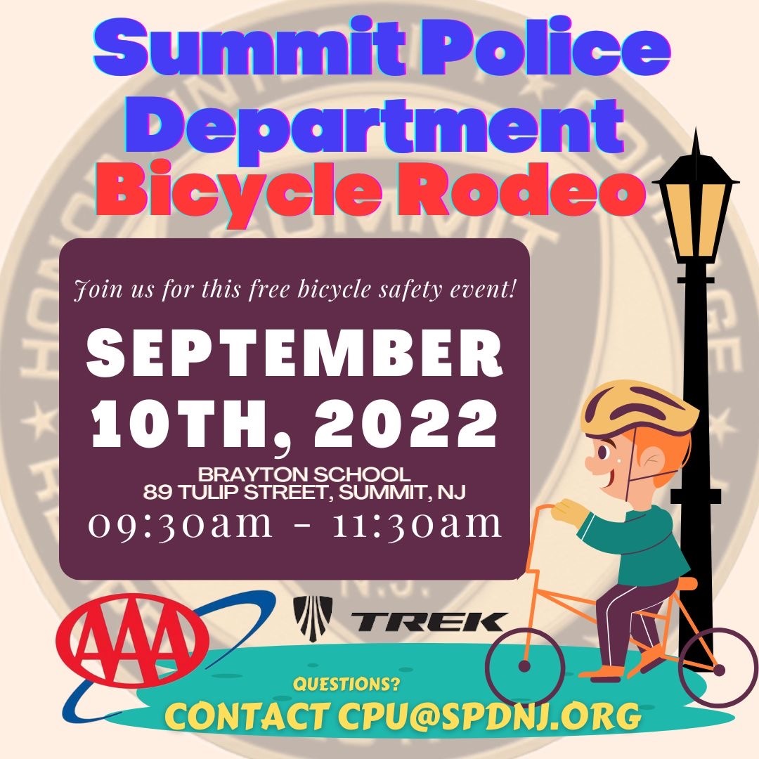 Renna Media Summit Police and AAA Host Bicycle Rodeo